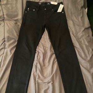 AG hyper stretch Black denim jeans